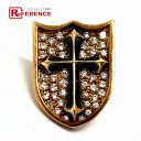 jewelry ジュエリー K18 エンブレム ダイヤ D0.42ct ピンバッジ K18 レディース ゴールド 【中古】
