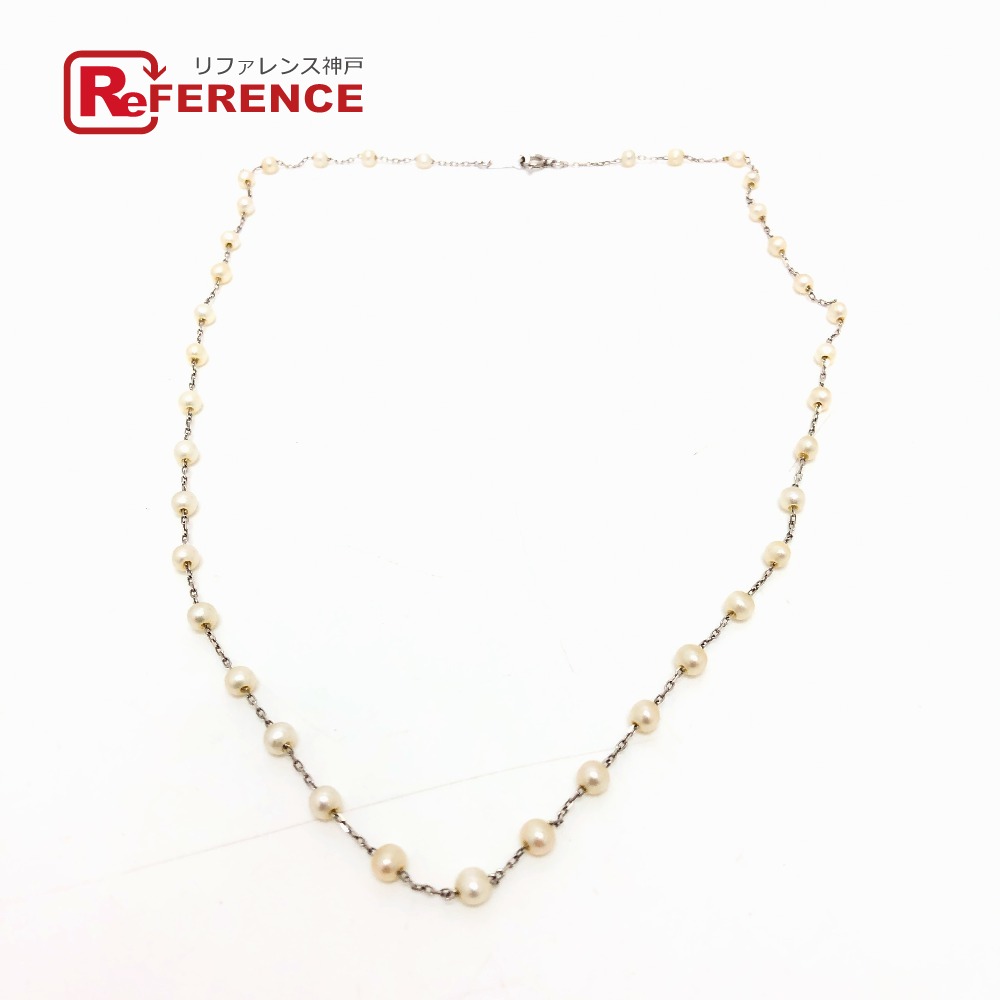 楽天市場】パールネックレス k18 中古（ネックレス・ペンダント