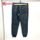 PEARLY GATES パーリーゲイツ アパレル ゴルフ ゴルフウェア キルティング ダウン パンツ ズボン パンツ ナイロン レディース ブラック 【中古】