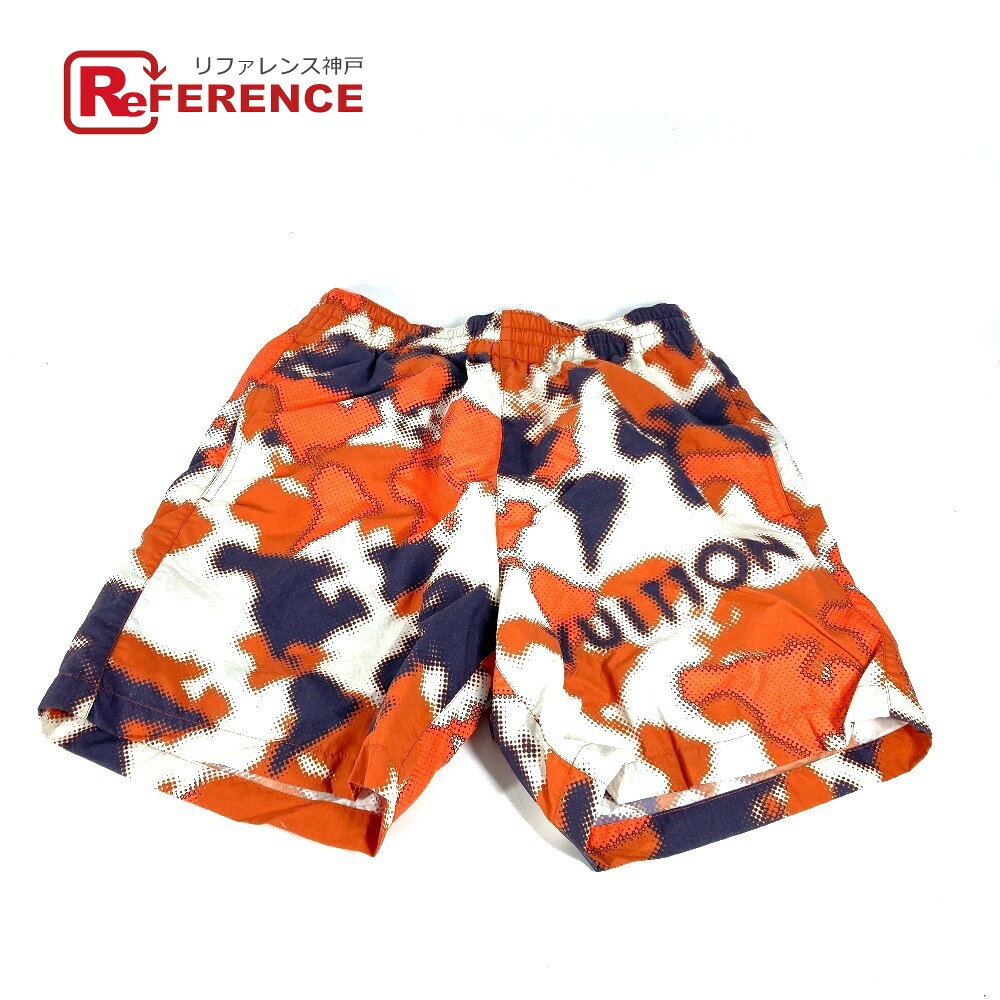 LOUIS VUITTON ルイヴィトン 1AFAY5 2024SS ロゴ スィムウェア スィムショーツ ボトムス アパレル 水着 ポリアミド メンズ オレンジ...