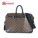 LOUIS VUITTON ルイヴィトン M40224 モノグラムマカサー ポルトドキュマンヴォワヤージュGM PDV 2WAYバッグ ショルダーバッグ カバン...