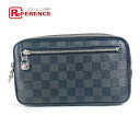 LOUIS VUITTON ルイヴィトン N60182 ダミエグラフィット アルファ クラッチ クラッチバッグ セカンドバッグ ダミエグラフィットキャンバス ユ...