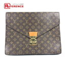 LOUIS VUITTON ルイヴィトン M53335 モノグラム ポルトドキュマン・セナトゥール 書類ケース ビジネスバッグ クラッチバッグ モノグラムキャン...