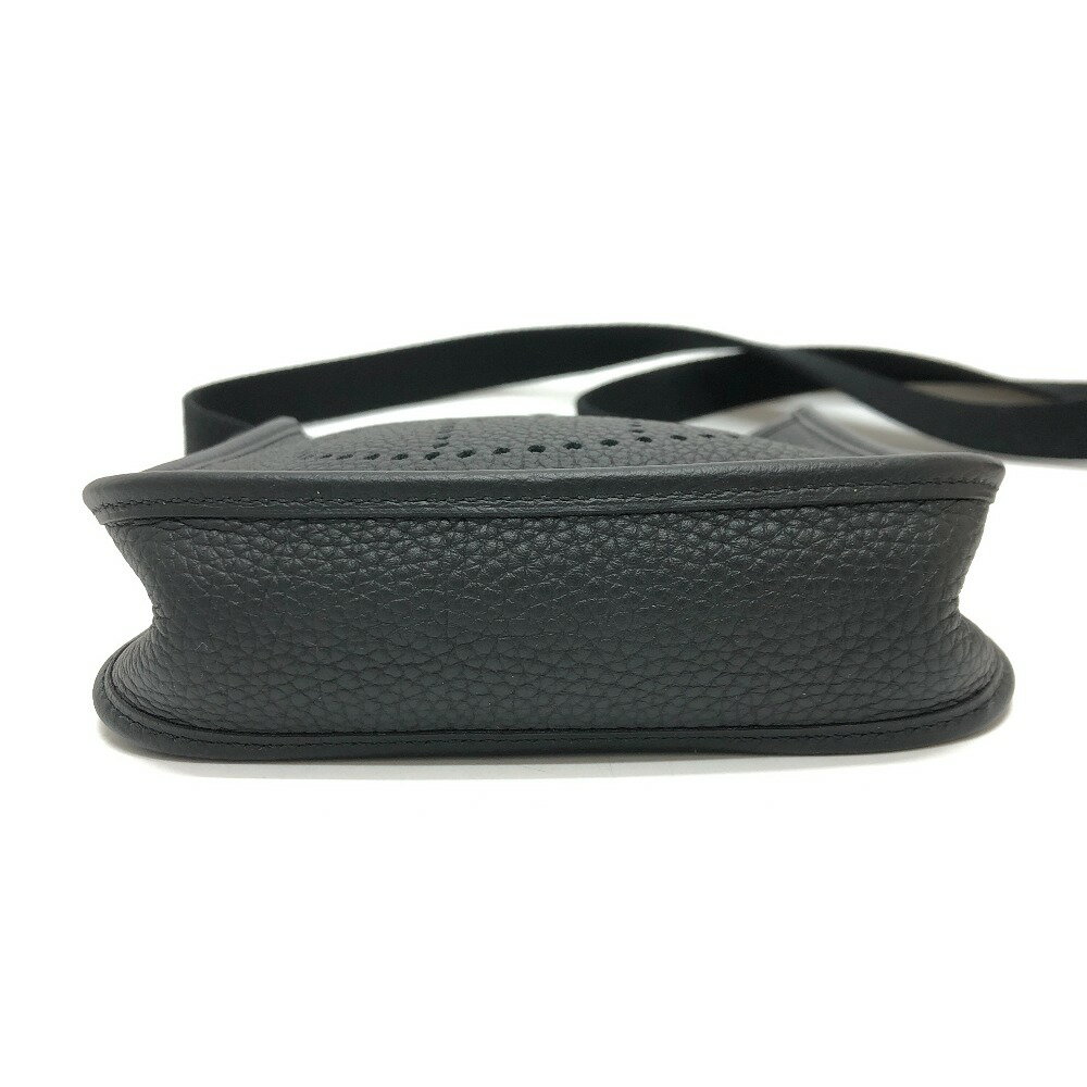 HERMES エルメス H069426CK エブリンTPM アマゾーヌ カバン 斜め掛け ポシェット ミニバッグ ショルダーバッグ トリヨンクレマンス レディース ブラック 未使用 【中古】