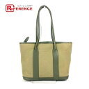 HERMES エルメス ガーデンジップPM カバン 肩掛け ショルダーバッグ トートバッグ トワルオフィシエ /レザー ユニセックス カーキ 【中古】
