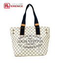 LOUIS VUITTON ルイヴィトン N41179 ダミエアズール プランソレイユカバPM カバン 肩掛け トートバッグ ショルダーバッグ ダミエアズールキ...
