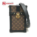 LOUIS VUITTON ルイヴィトン M63913 モノグラム ポシェットトランク ヴェルティカル カバン バッグ ショルダーバッグ 斜め掛け ショルダーバ...