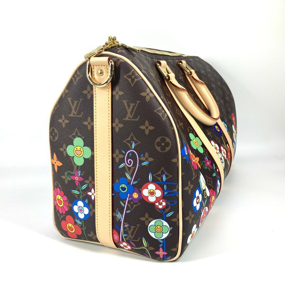 LOUIS VUITTON �륤�����ȥ� M14182 ��Υ���� ¼��δ LV��TK �����ݥ롦�Х�ɥꥨ���� 45 ���������Хå� ι�ԥХå� ���Х� 2WAY�Хå� �ܥ��ȥ�Хå� ��Υ���७���Х� ��˥��å��� �֥饦�� ̤���� ����š�