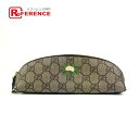 GUCCI グッチ 662129 GGスプリーム 小物 ポーチ 筆箱 エボニー ペンシルケース フラワー ペンケース GGスプリームキャンバス ユニセックス ベ...