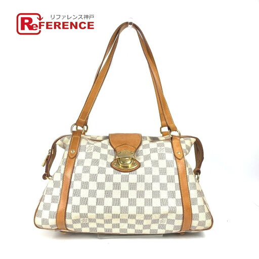 LOUIS VUITTON ルイヴィトン N42220 ダミエアズール ストレーザーPM 肩掛け カバン トートバッグ ショルダーバッグ ダミエアズールキャンバス レディース ホワイト 【中古】 LOUIS VUITTON ルイヴィトン N42220 ダミエアズール ストレーザーPM 肩掛け カバン トートバッグ ショルダーバッグ ダミエアズールキャンバス レディース ホワイト 【中古】