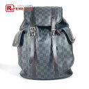 LOUIS VUITTON ルイヴィトン N41575 ダミエグラフィット クリストファーPM デイパック バックパック リュックサック カバン リュックサック...