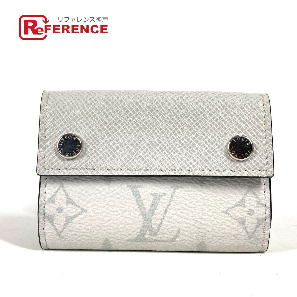 LOUIS VUITTON ルイヴィトン M30899 タイガラマ ディスカバリーコンパクトウォレット 3つ折り財布 タイ..