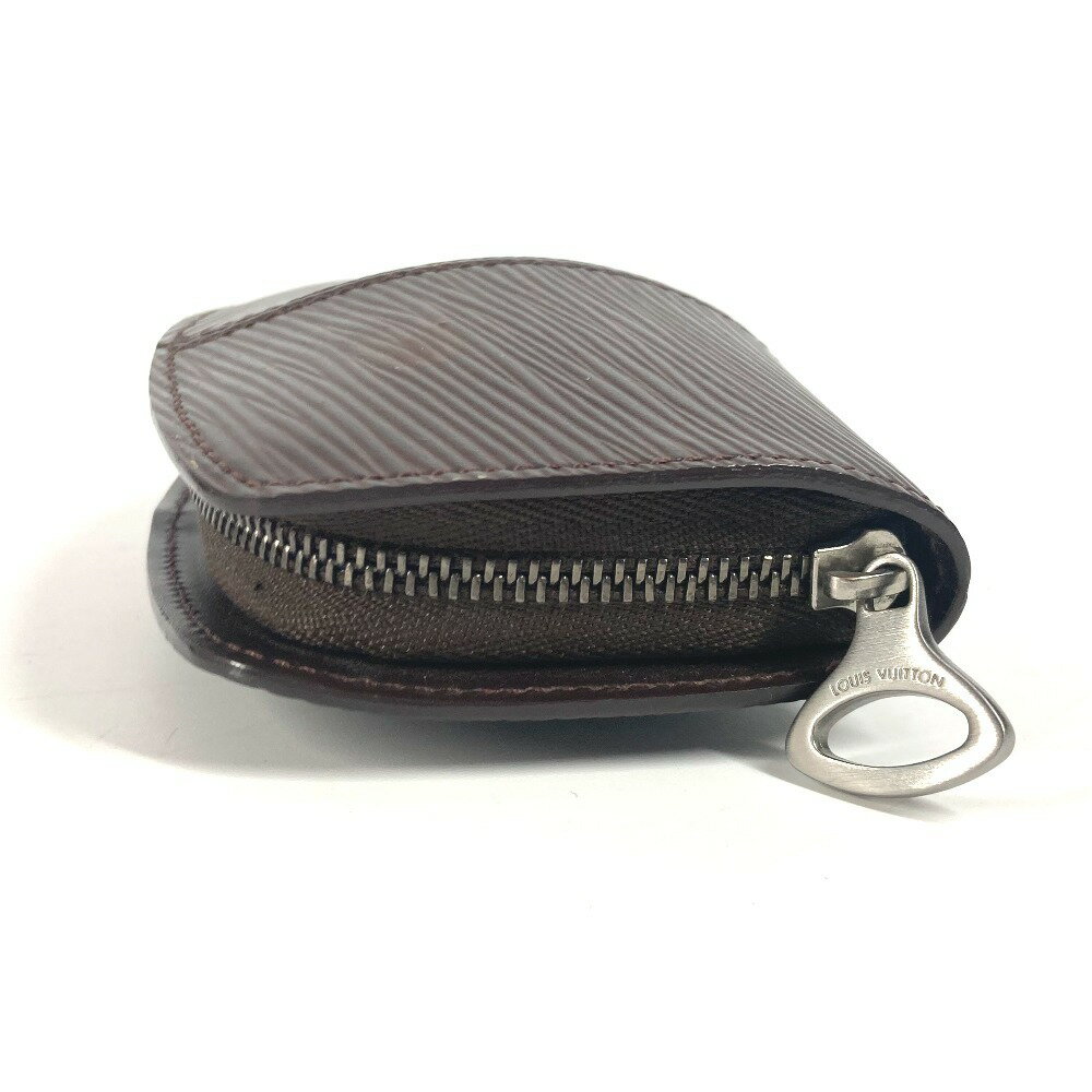 LOUIS VUITTON ルイヴィトン M6344D エピ ポルトフォイユ エピZ 財布 小銭入れ ラウンドファスナー コインケース エピレザー ユニセックス モカ ブラウン 【中古】