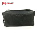 BVLGARI ブルガリ ウィークエンド カバン ポーチ クラッチバッグ セカンドバッグ PVC/レザー ユニセックス グレー 【中古】