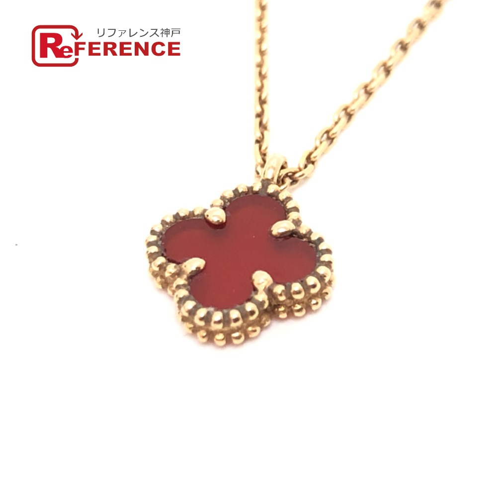 Van Cleef & Arpels ヴァンクリーフ＆アーペル K18PG スウィートアルハンブラ ペンダント アクセサリー ネックレス K18PG レディース ゴールド 【中古】のサムネイル