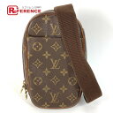 LOUIS VUITTON ルイヴィトン M51870 モノグラム ポシェット・ガンジュ カバン ショルダーバッグ クロス ボディバッグ モノグラムキャンバス ...