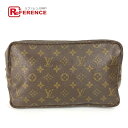 LOUIS VUITTON ルイヴィトン M47522 モノグラム トゥルーストワレット28 メイクポーチ 化粧ポーチ 化粧ポーチ モノグラムキャンバス レディ...