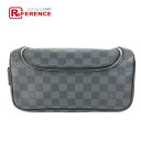 LOUIS VUITTON ルイヴィトン N47625 ダミエグラフィット トワレポーチ メイクポーチ 化粧ポーチ セカンドバッグ クラッチバッグ ポーチ ダミ...