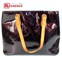 LOUIS VUITTON ルイヴィトン M91994 モノグラムヴェルニ ブレントウッド カバン フラップ トートバッグ 肩掛け ショルダーバッグ モノグラム...