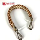 FENDI フェンディ ストラップユー ストライプ バイカラー バッグアクセサリー ショルダーストラップ レザー ユニセックス ベージュ 【中古】