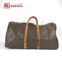 LOUIS VUITTON ルイヴィトン M41412 モノグラム キーポル バンドリエール 60 旅行バッグ トラベルバッグ カバン ボストンバッグ モノグラムキャンバス ユニセックス ブラウン 【中古】
