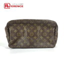 LOUIS VUITTON ルイヴィトン M47522 モノグラム トゥルーストワレット28 メイクポーチ 化粧ポーチ クラッチバッグ セカンドバッグ 化粧ポー...