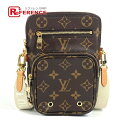 LOUIS VUITTON ルイヴィトン M80746 モノグラム ユーティリティ クロスボディ 斜め掛け ポシェット チェーンバッグ ハンドバッグ ショルダーバッグ モノグラムキャンバス ユニセックス ブラウン 新品同様 【中古】(4)
