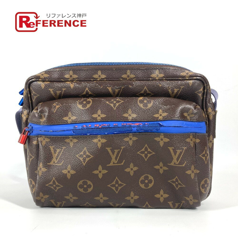 LOUIS VUITTON ルイヴィトン M43843　 モノグラム メッセンジャーPM 斜め掛け カバン ショルダーバッグ モノグラムキャンバス ユニセックス ブラウン 【中古】