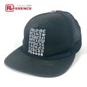 CHROME HEARTS クロムハーツ ロゴ 帽子 キャップ帽 ベースボール キャップ コットン ユニセックス ブラック 【中古】
