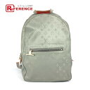 LOUIS VUITTON ルイヴィトン M43882 モノグラムチタニウム バックパック PM カバン リュックサック ユニセックス ベージュ 【中古】