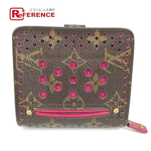 LOUIS VUITTON ルイヴィトン M95188 モノグラムペルフォ コンパクトジップ コンパクトウォレット 財布 2つ折り財布 モノグラムペルフォキャンバス ユニセックス フューシャ ピンク 【中古】 LOUIS VUITTON ルイヴィトン M95188 モノグラムペルフォ コンパクトジップ コンパクトウォレット 財布 2つ折り財布 モノグラムペルフォキャンバス ユニセックス フューシャ ピンク 【中古】