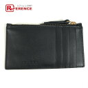 GUCCI グッチ 431715 ロゴ フラグメントケース 財布 小銭入れ コインケース レザー ユニセックス ブラック 新品同様 【中古】