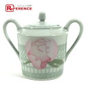 HERMES エルメス ピヴォワンヌ シュガーポット 砂糖 キッチン用品 調理器具 食器 小物入れ 陶器 レディース グリーン 未使用 【中古】
