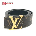 LOUIS VUITTON ルイヴィトン MP016 17aw ルイヴィトン×シュプリーム モノグラム サンチュール LV イニシャル アパレル小物 ベルト レ...