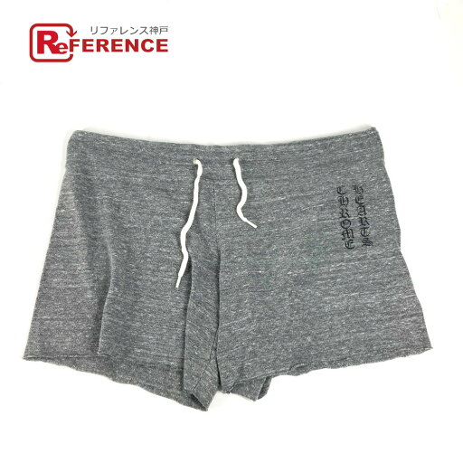 CHROME HEARTS クロムハーツ ロゴ ハーフパンツ ボトムス アパレル ショートパンツ コットン メンズ グレー 【中古】 CHROME HEARTS クロムハーツ ロゴ ハーフパンツ ボトムス アパレル ショートパンツ コットン メンズ グレー 【中古】