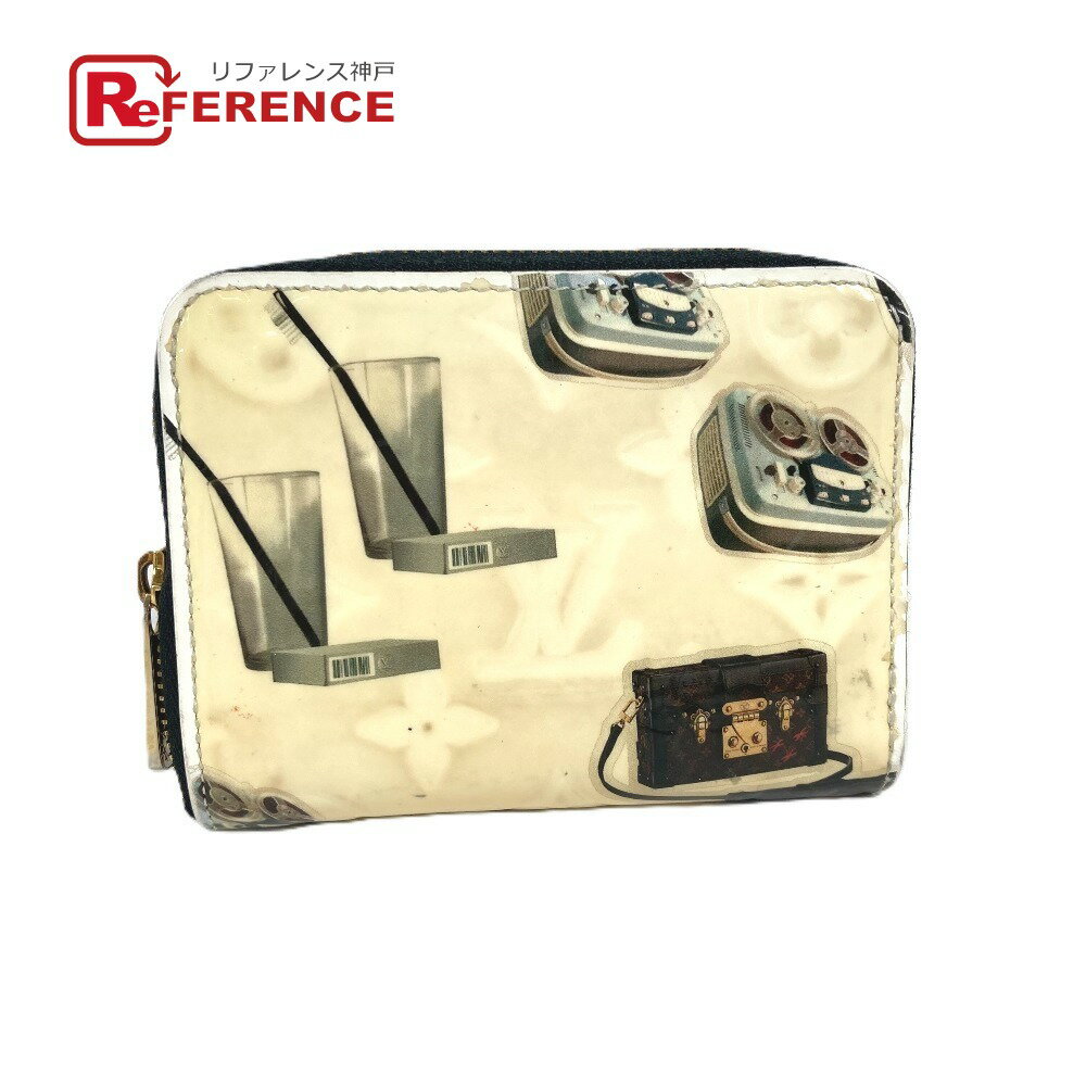 LOUIS VUITTON ルイヴィトン M50372 ニコラジェスキュール ジッピーコインパース ラウンドファスナー ..