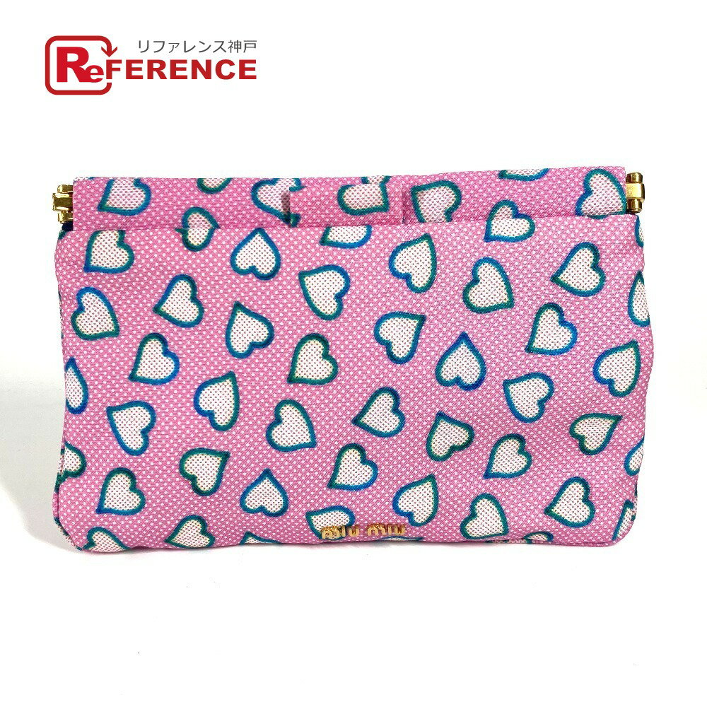 【25SS☆】ミュウミュウ ポーチ クロシェ 可愛い♪ 25SS☆】ミュウミュウ ポーチ クロシェ 可愛い♪ ミニバッグにも