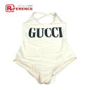 GUCCI グッチ 501899 ロゴ スイムウエア スィムウエア 水着 ナイロン /ポリウレタン レディース ホワイト 【中古】(4)