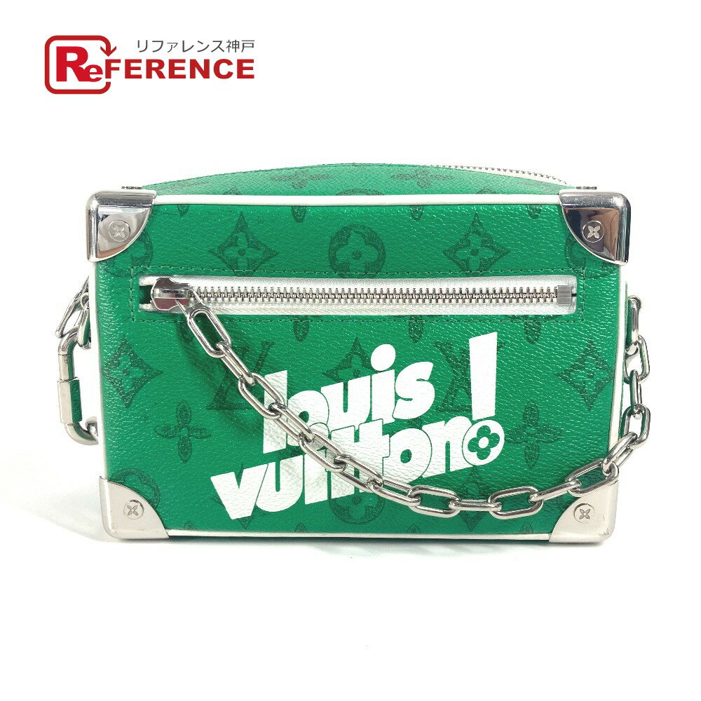 Rakuten - LOUIS VUITTON ルイヴィトン M80816 モノグラム エブリデイLV ミニ ソフトトランク 斜め掛け ポシェット チェーン ボックス BOX カバン ショルダーバッグ モノグラムキャンバス ユニセックス グリーン 【中古】