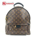 LOUIS VUITTON ルイヴィトン M44874 モノグラム パームスプリングス バックパック MM カバン リュックサック モノグラムキャンバス ユニセックス ブラウン 【中古】