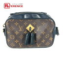 LOUIS VUITTON ルイヴィトン M43555 モノグラム サントンジュ カバン 斜め掛け ポシェット タッセル フリンジ ショルダーバッグ モノグラム...