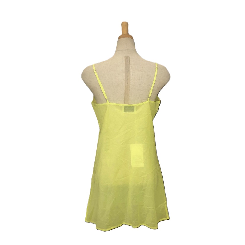 Merlette NYC マーレット 4110300038 チュニック ワンピース アパレル ワンピース コットン レディース イエロー 未使用 【中古】