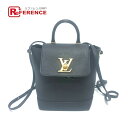 LOUIS VUITTON ルイヴィトン M54573 ロックミー バックパック リュックサック カバン リュックサック レザー レディース ブラック 【中古】