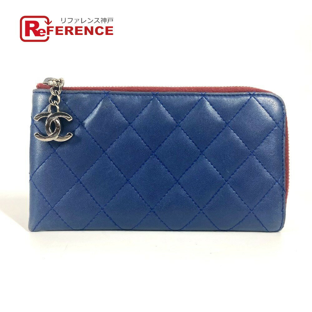 CHANEL ネイビー キルティング 長財布 d-250726-10-1w.jpg