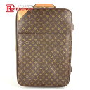 LOUIS VUITTON ルイヴィトン M23294 モノグラム スーツケース ペガス55 トラベルバッグ 2輪 キャリーケース キャリーバッグ モノグラムキャンバス ユニセックス ブラウン 【中古】