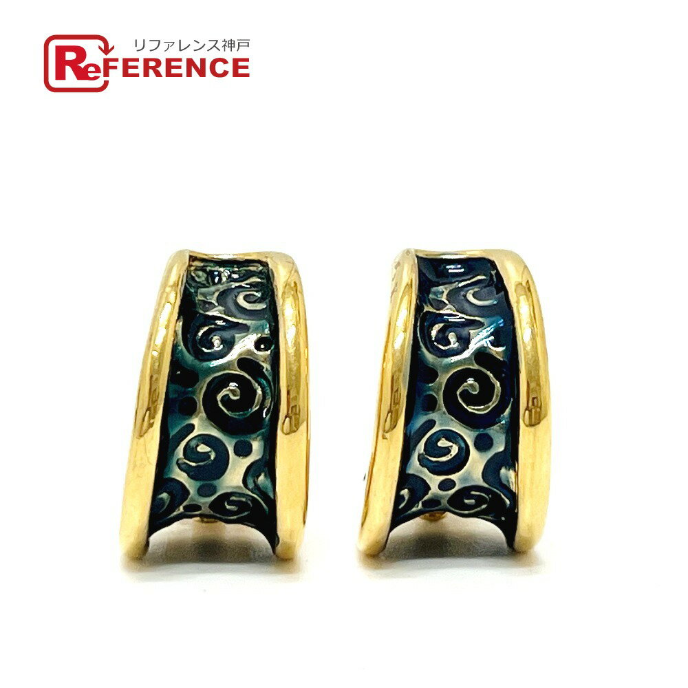 Cubic Zirconia - GIVENCHY Paris ジバンシー ループ アクセサリー イヤリング メタル レディース ゴールド 【中古】