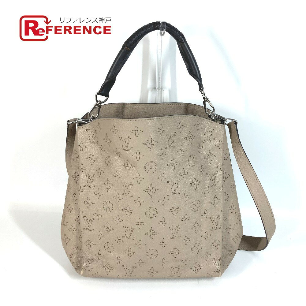 Rakuten - LOUIS VUITTON ルイヴィトン M50032 モノグラムマヒナ バビロンPM バビロン PM カバン 肩掛け トートバッグ 2WAYバッグ ショルダーバッグ モノグラムマヒナレザー レディース ガレ ベージュ 【中古】
