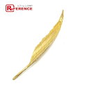 Christian Dior クリスチャンディオール フェザー 羽 アクセサリー ヴィンテージ ブローチ メタル レディース ゴールド 【中古】