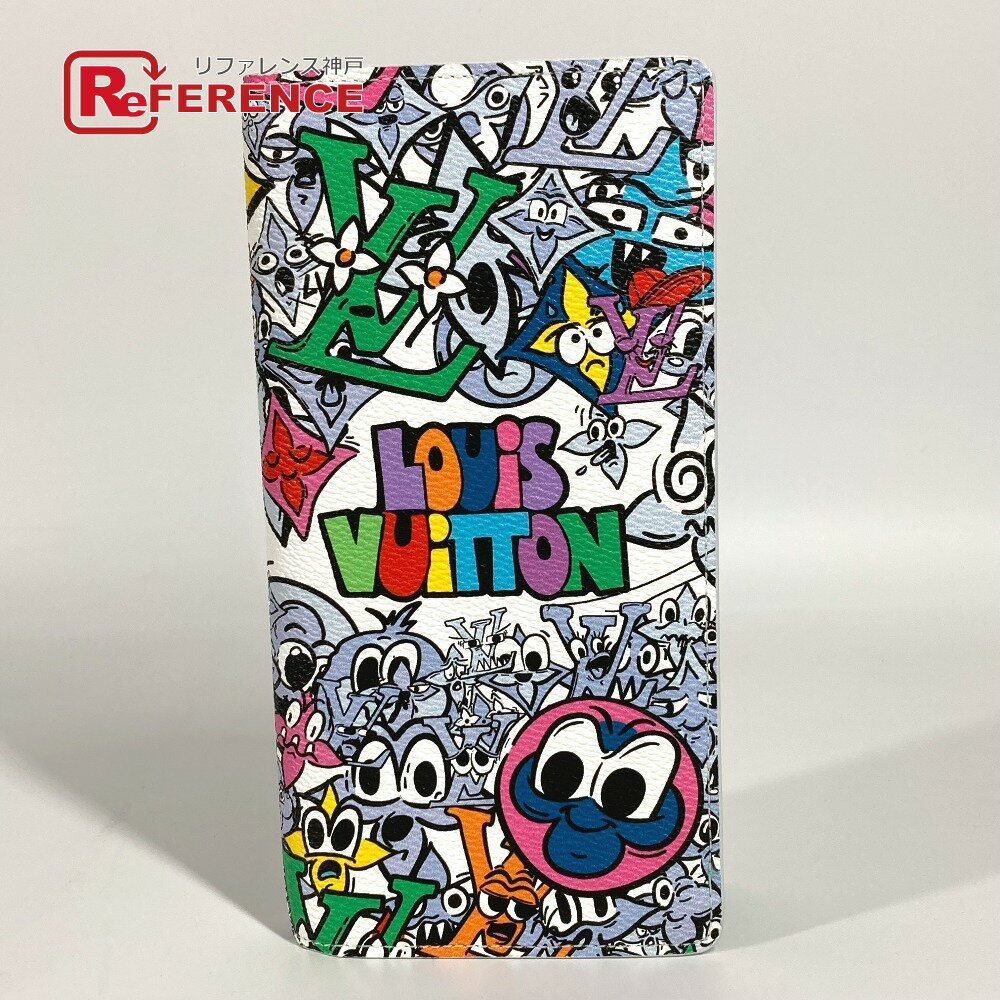 LOUIS VUITTON ルイヴィトン M82011 モノグラム・コミック ポルトフォイ・ブラザNM 2つ折り ロングウォ..