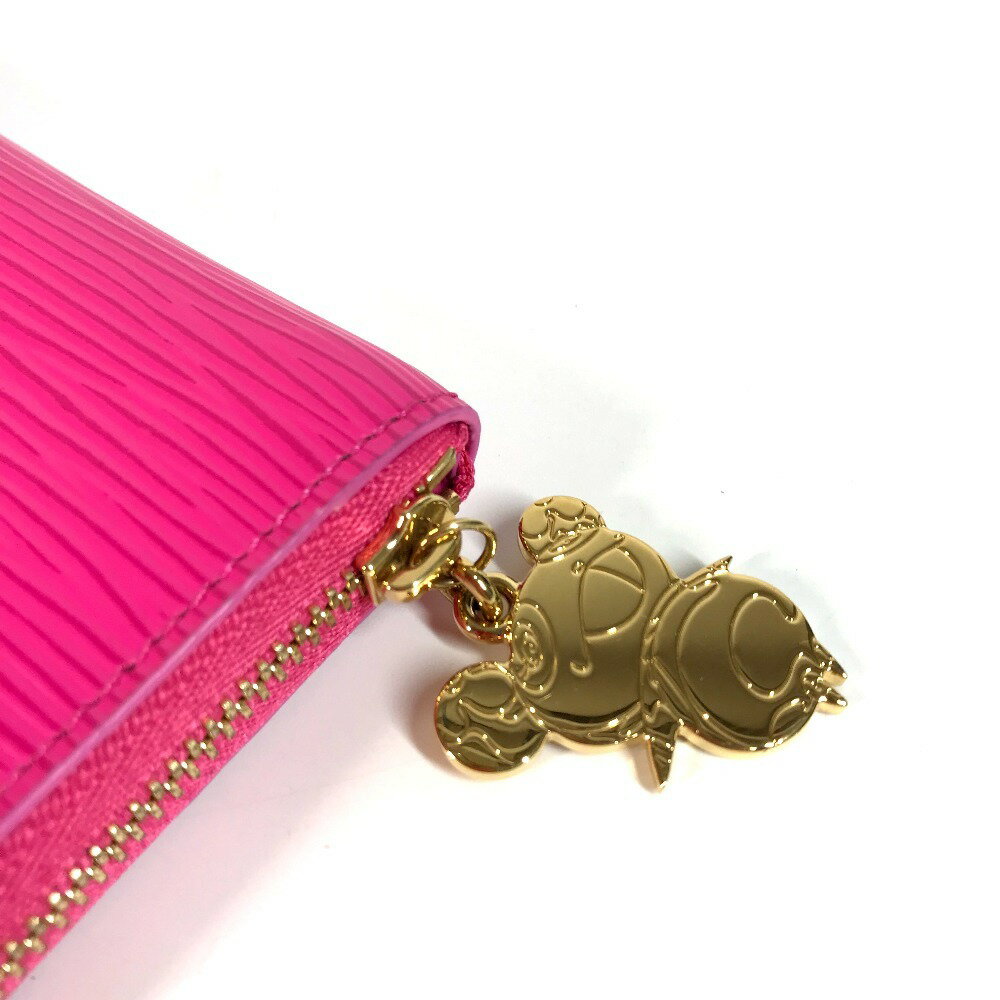 LOUIS VUITTON ルイヴィトン M14144 日本限定 エピ 村上隆 LV × TM ジッピー・コインパース 財布 小銭入れ ラウンドファスナー コインケース エピレザー レディース カワイイピンク ピンク 【中古】 3